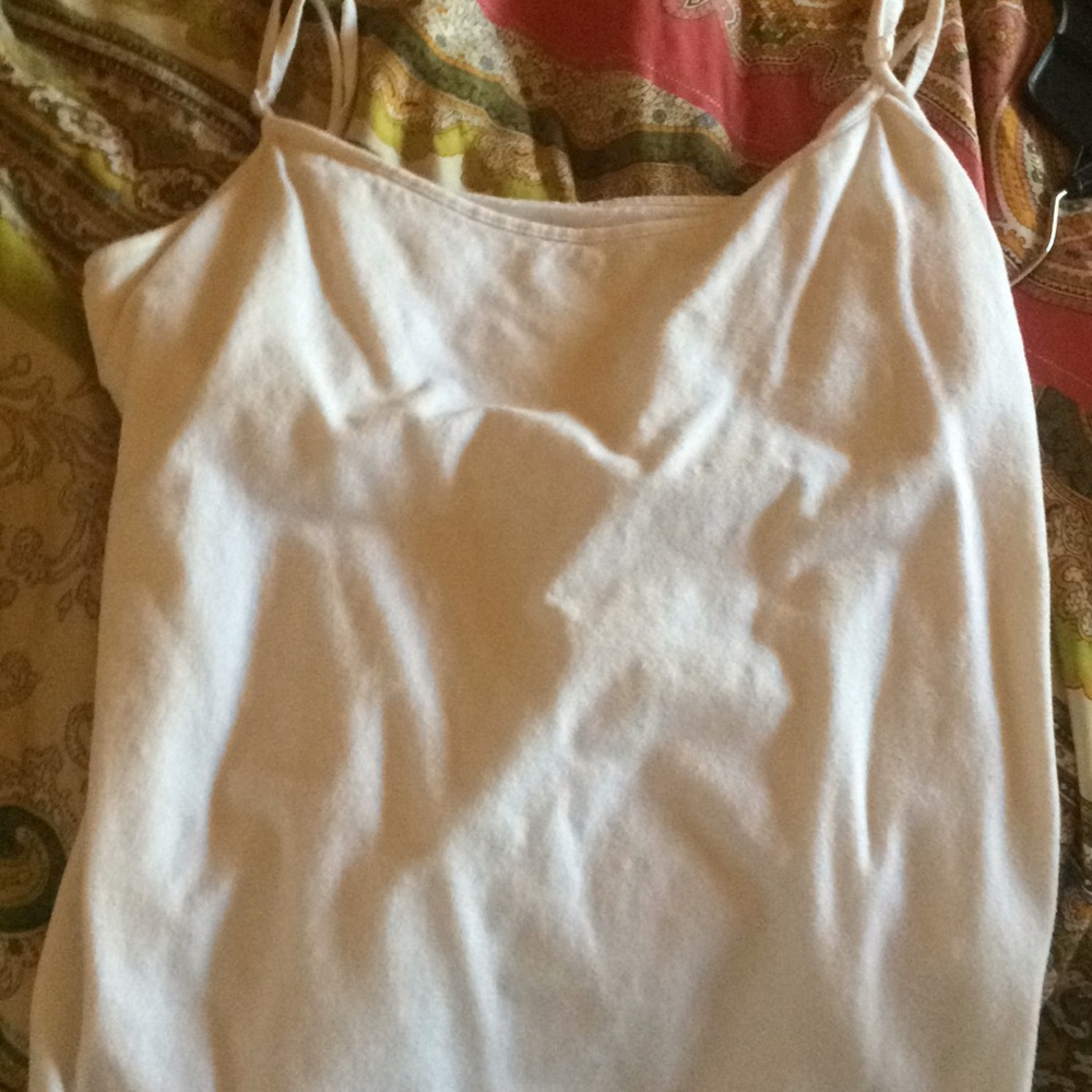White tank top